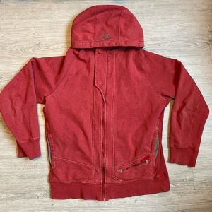 Red LULULEMON men’s hoodie